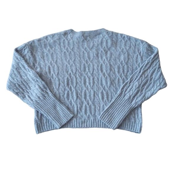 NWT Wild Fable Cable Knit Cropped Sweater - Picture 3 of 9
